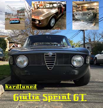 The hardtuned Alfa Romeo Giulia Sprint GT