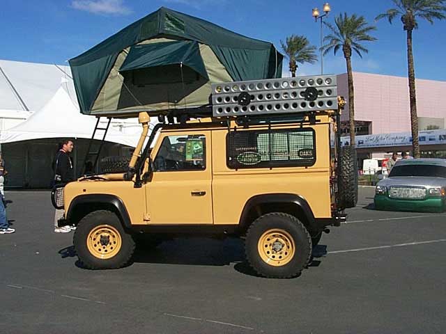 Roof tent car and van camping